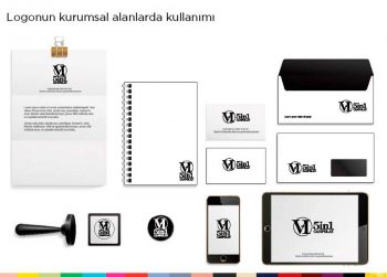 5in1 kurumsal kimlik elementleri tasarimi
