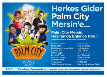 palm city poster billboard tasarim